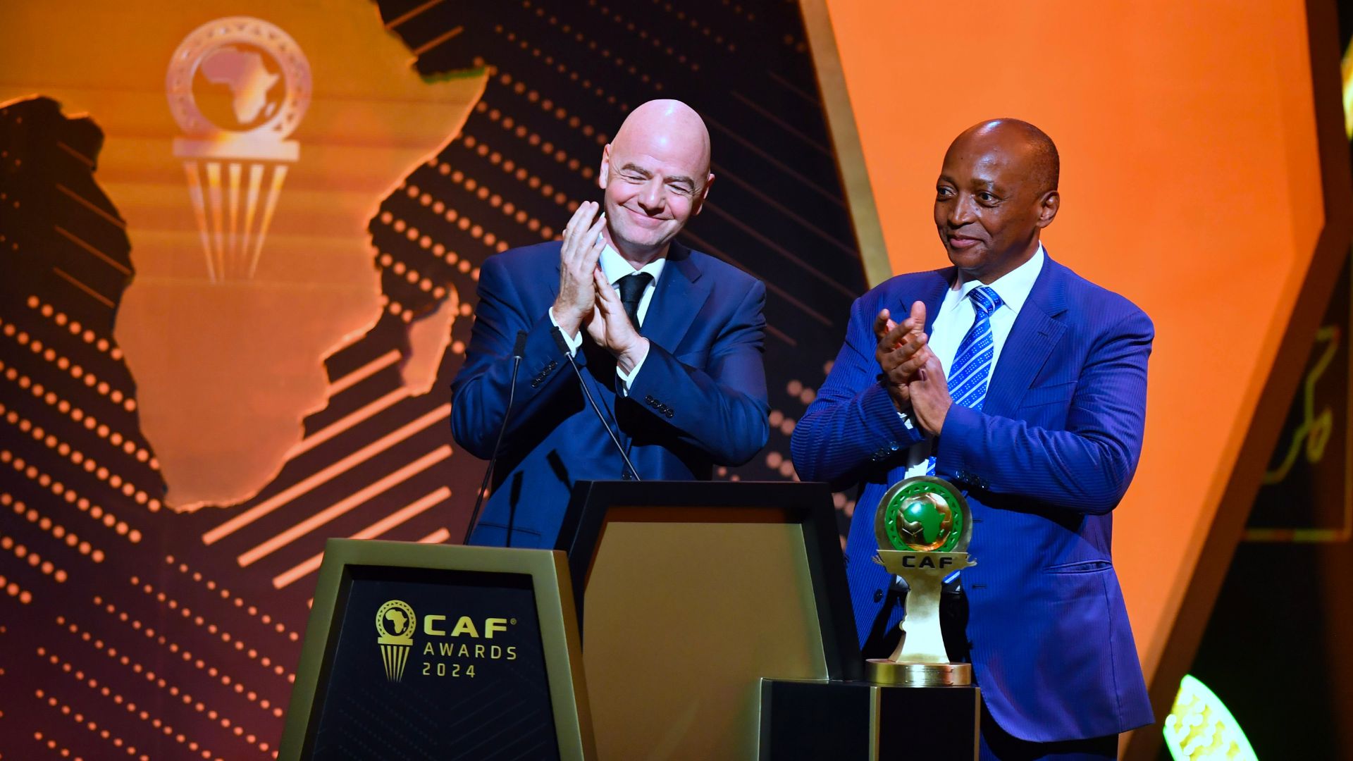 Dr Motsepe confers CAF President’s Outstanding Achievement Award 2024 ...