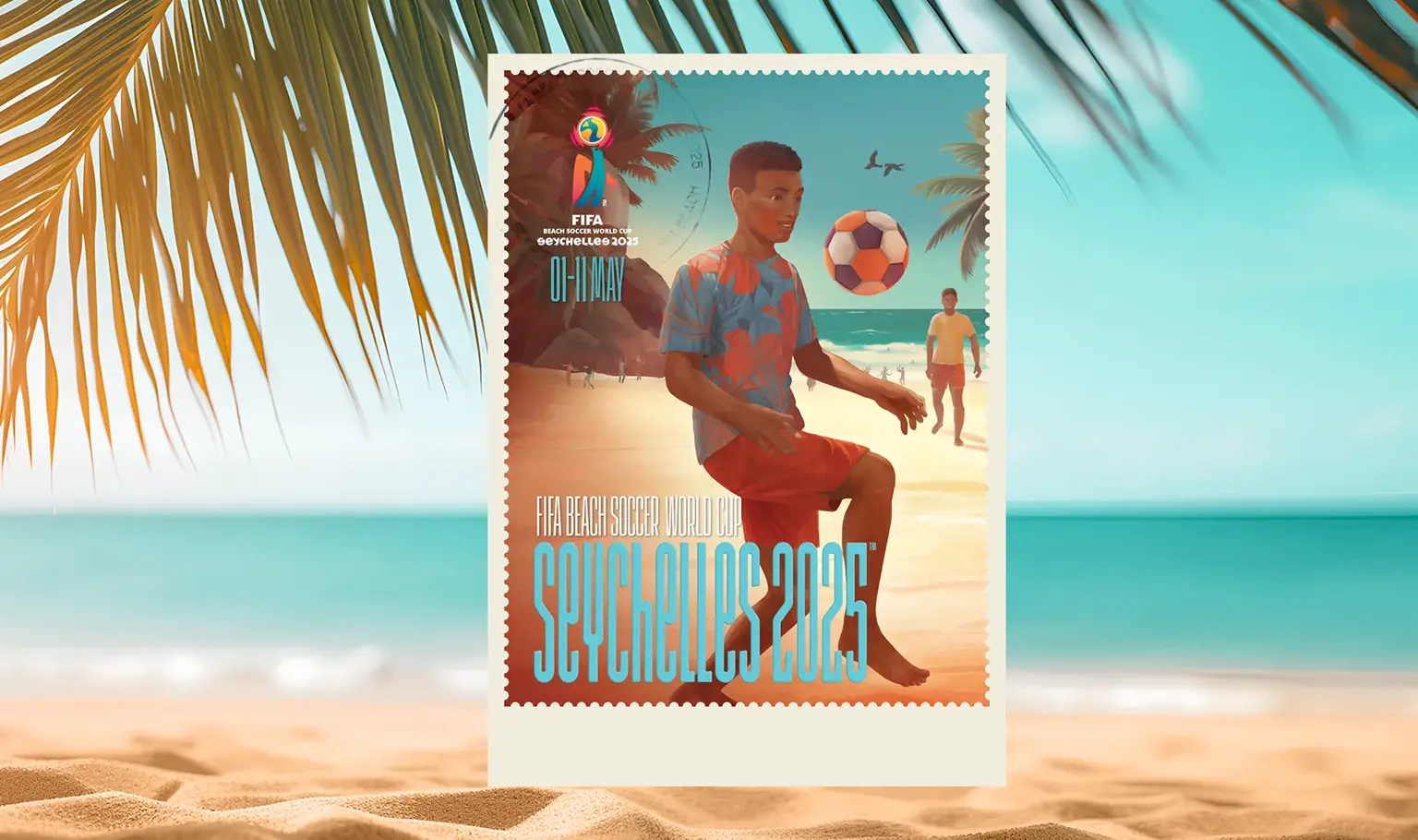 Official poster revealed for FIFA Beach Soccer World Cup Seychelles 2025™