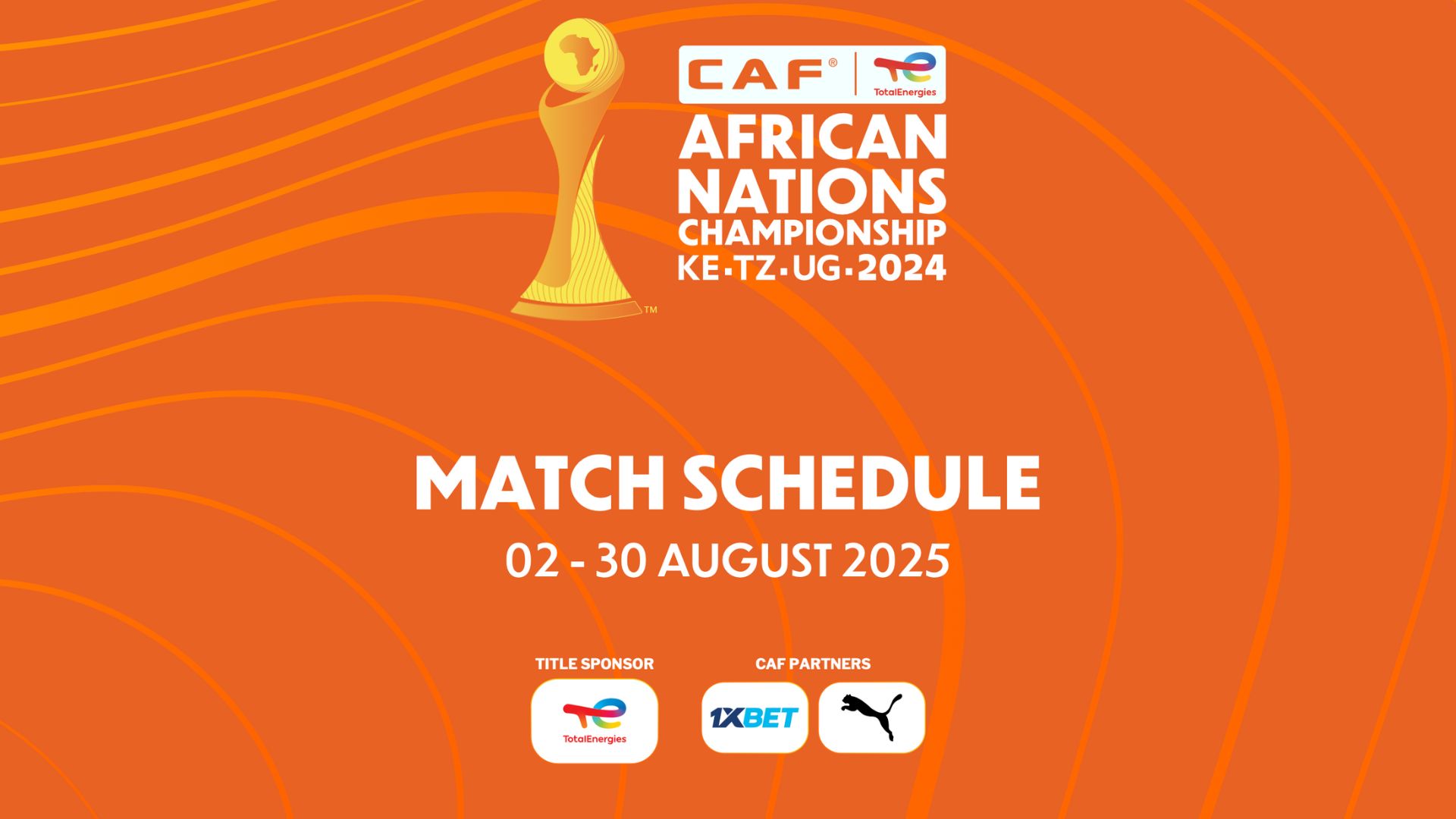 La CAF annonce le calendrier des matchs du Championnat d’Afrique des Nations CAF TotalEnergies (CHAN) 2024