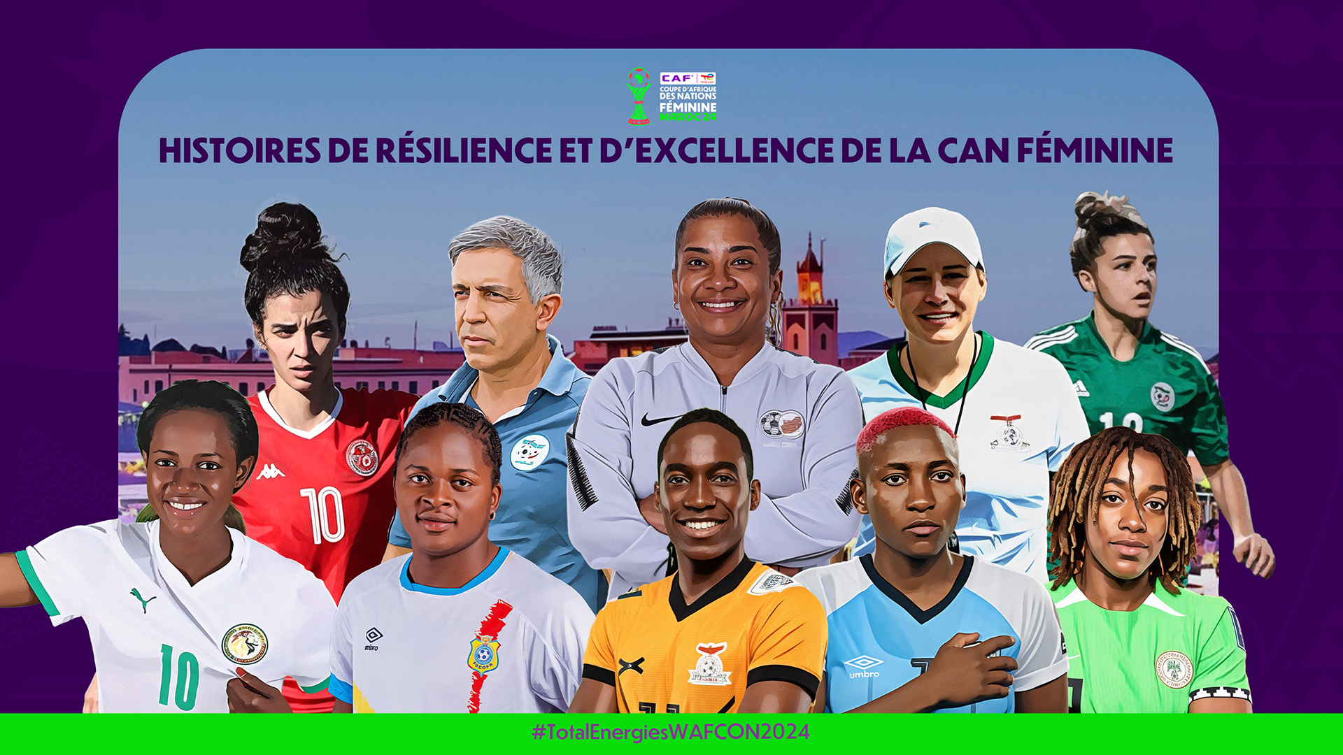Barbra Banda, Jennifer Echegini, Dr Desiree Ellis et d'autres figures emblématiques partagent leurs récits inspirants autour de la Coupe d’Afrique des Nations Féminine CAF TotalEnergies