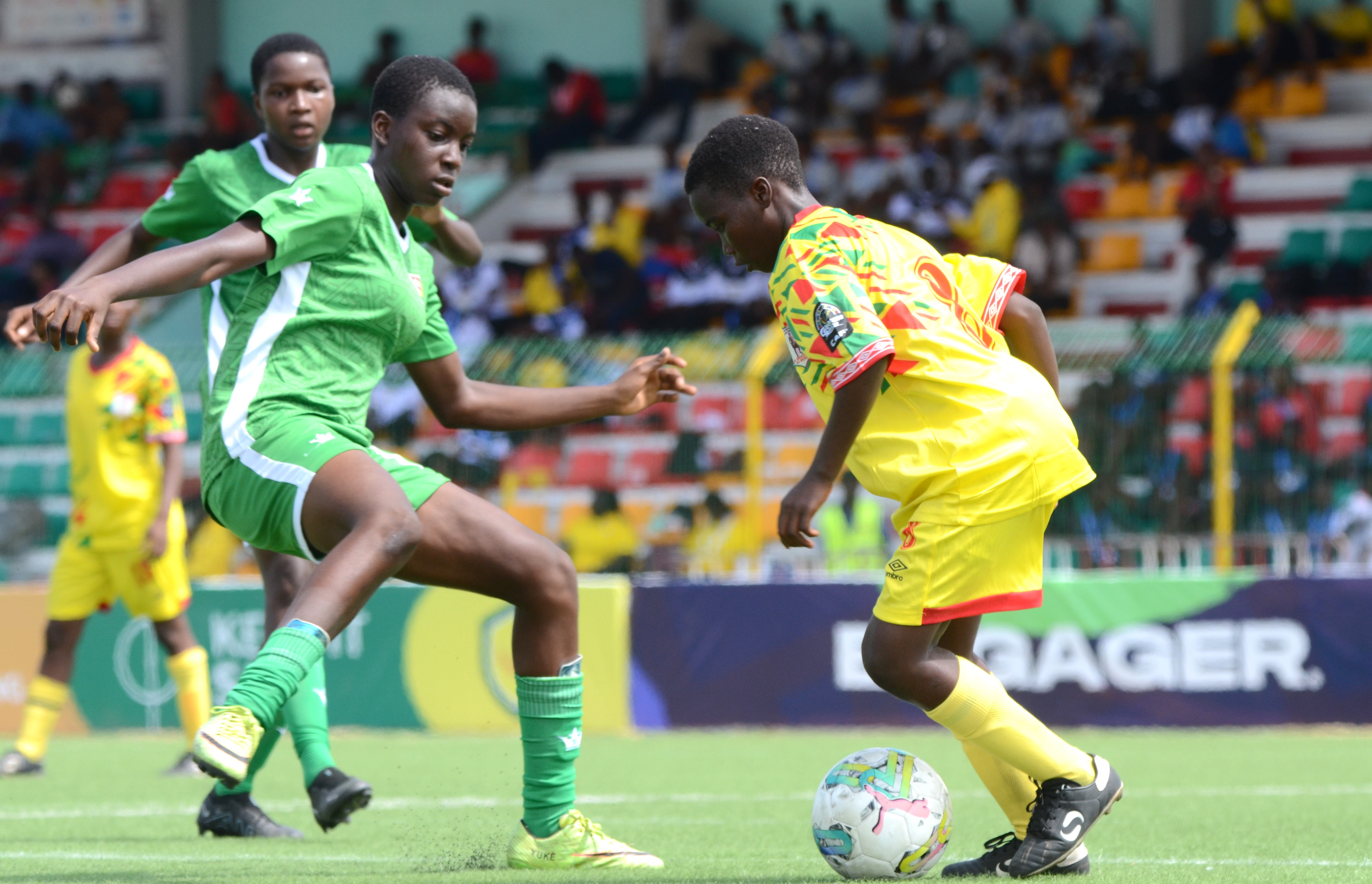 WAFU B Zone CAF African Schools Football Championship: Girls' Battle ...